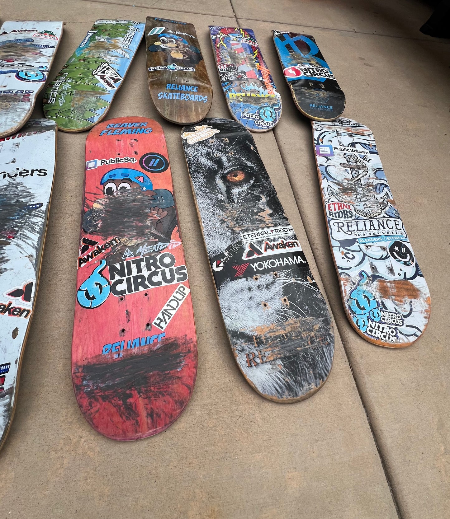 RANDOM PERSONAL BEAVER FLEMING RIDDEN BOARDS