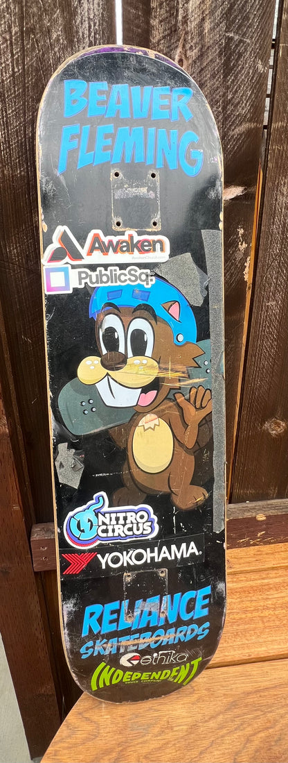 BEAVER FLEMING MEGA RAMP X-GAMES BOARD