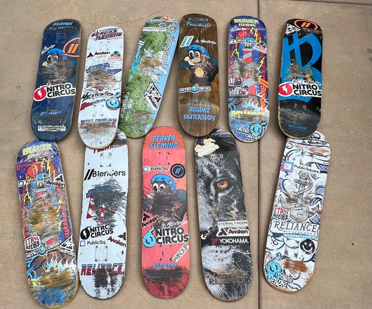 RANDOM PERSONAL BEAVER FLEMING RIDDEN BOARDS