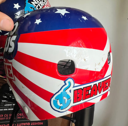 BEAVER FLEMING NITRO CIRCUS LIVE HELMET